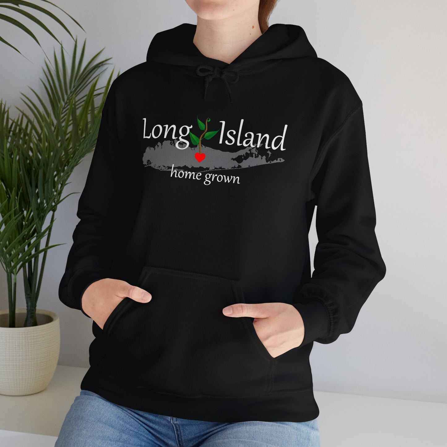 Long Island Home Grown Hoodie - Unisex Heavy Blend