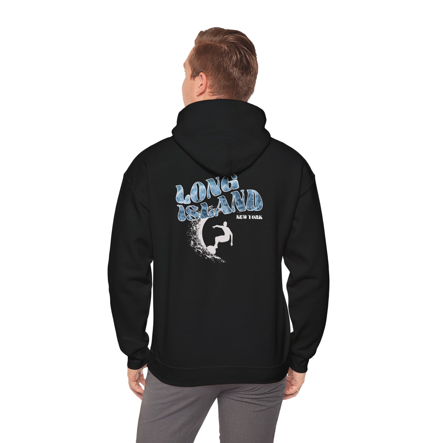 Long Island Wave Surfer Unisex Hoodie