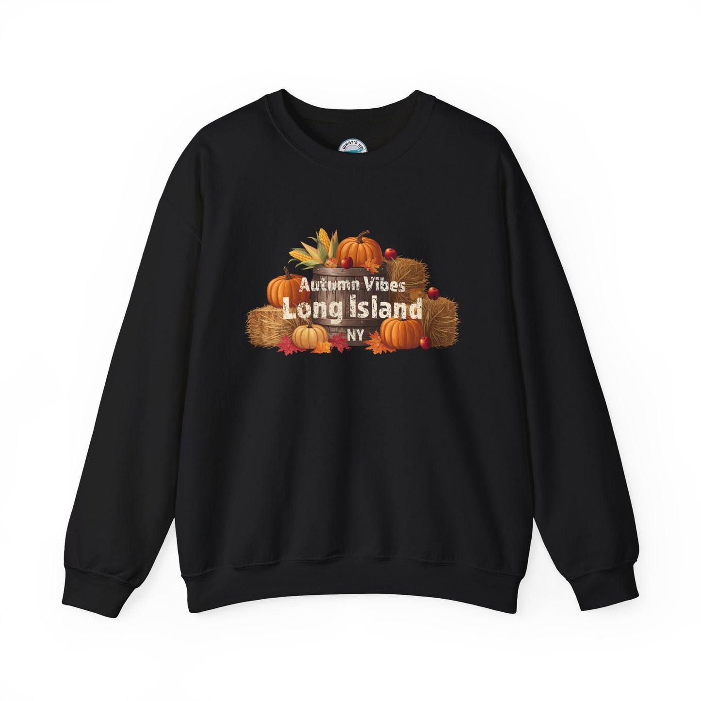 Autumn Vibes Long Island Unisex Crewneck Sweatshirt -Perfect for trips out East on LI