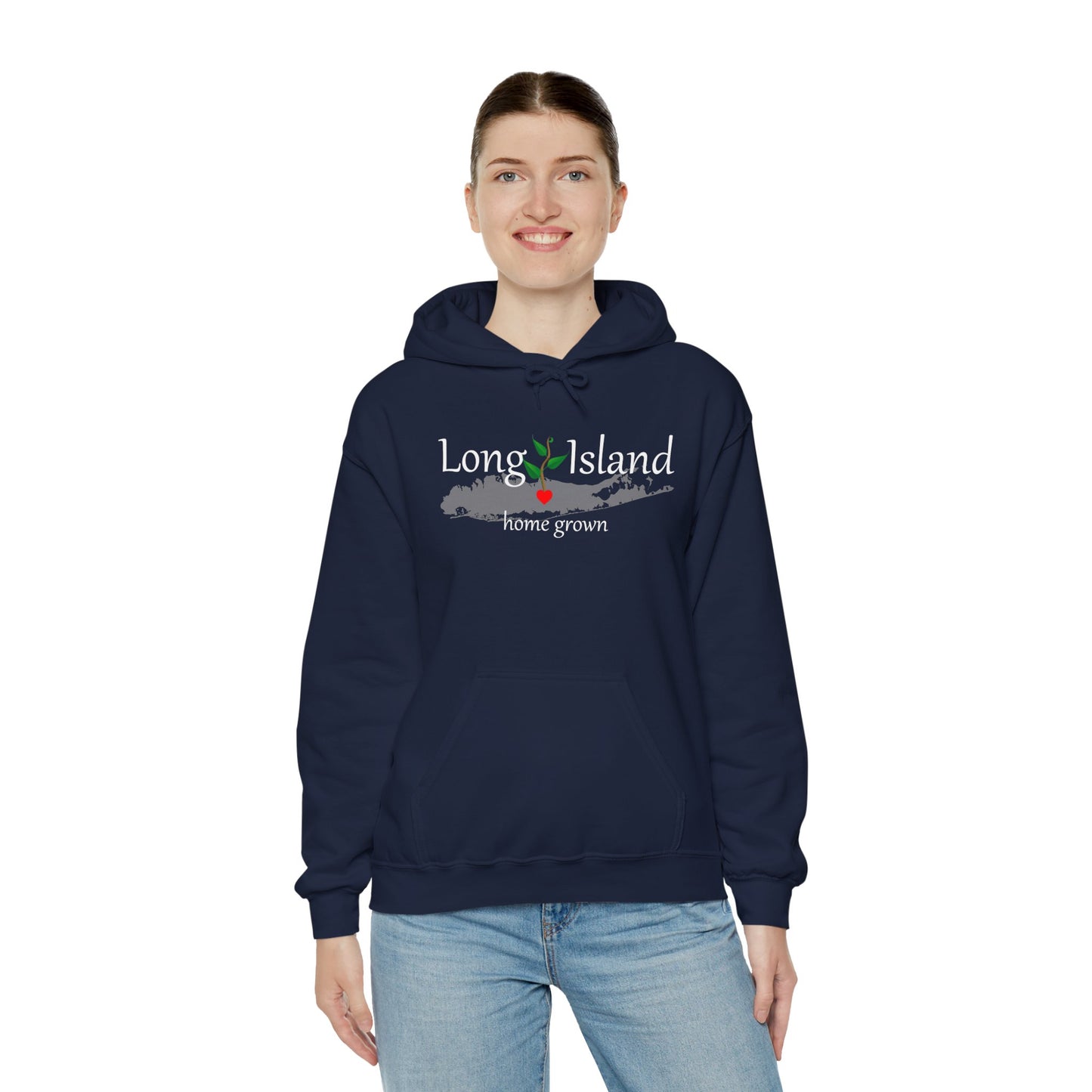 Long Island Home Grown Hoodie - Unisex Heavy Blend