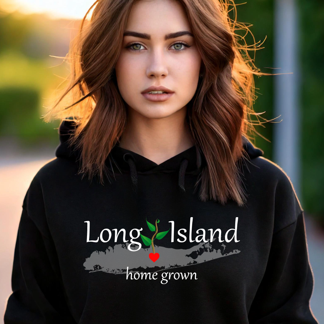 Long Island Home Grown Hoodie - Unisex Heavy Blend