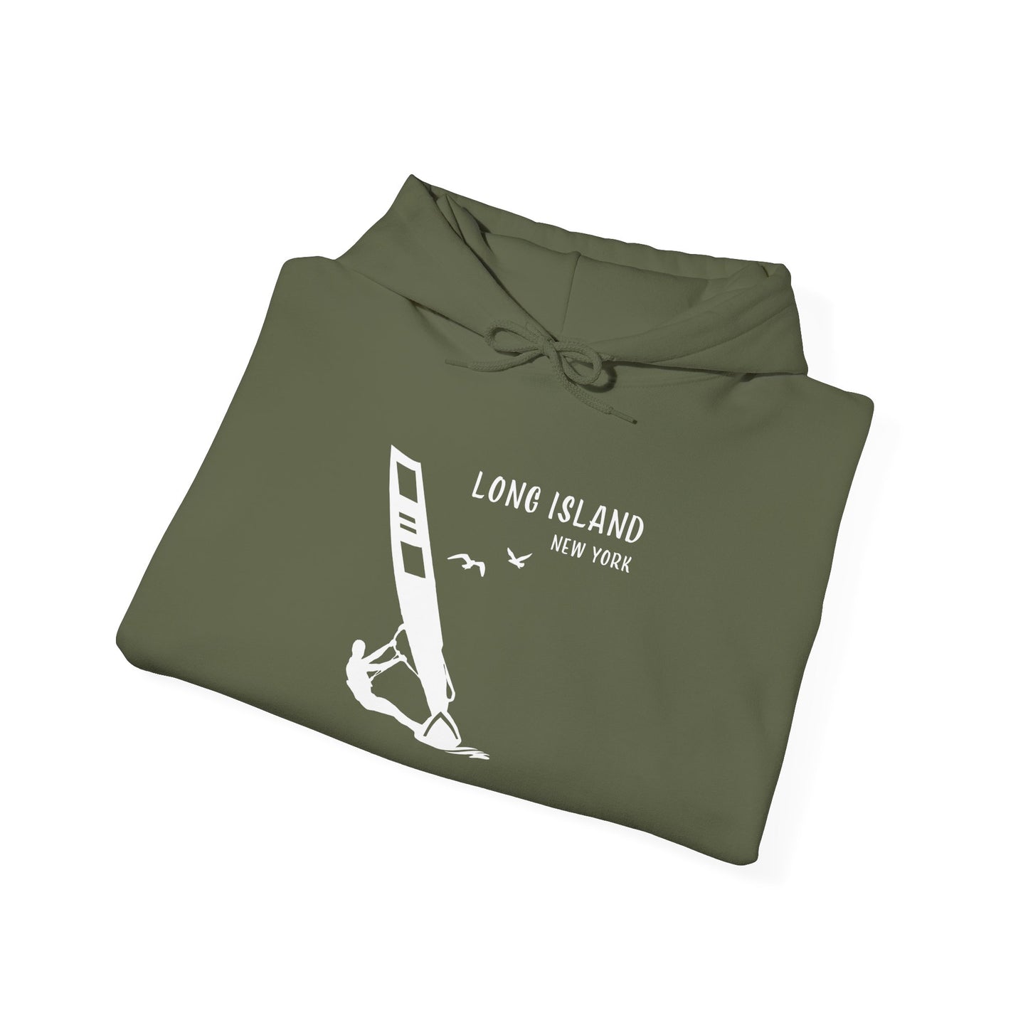 Long Island Wind Surfer Graphic Hoodie - Unisex Heavy Blend™