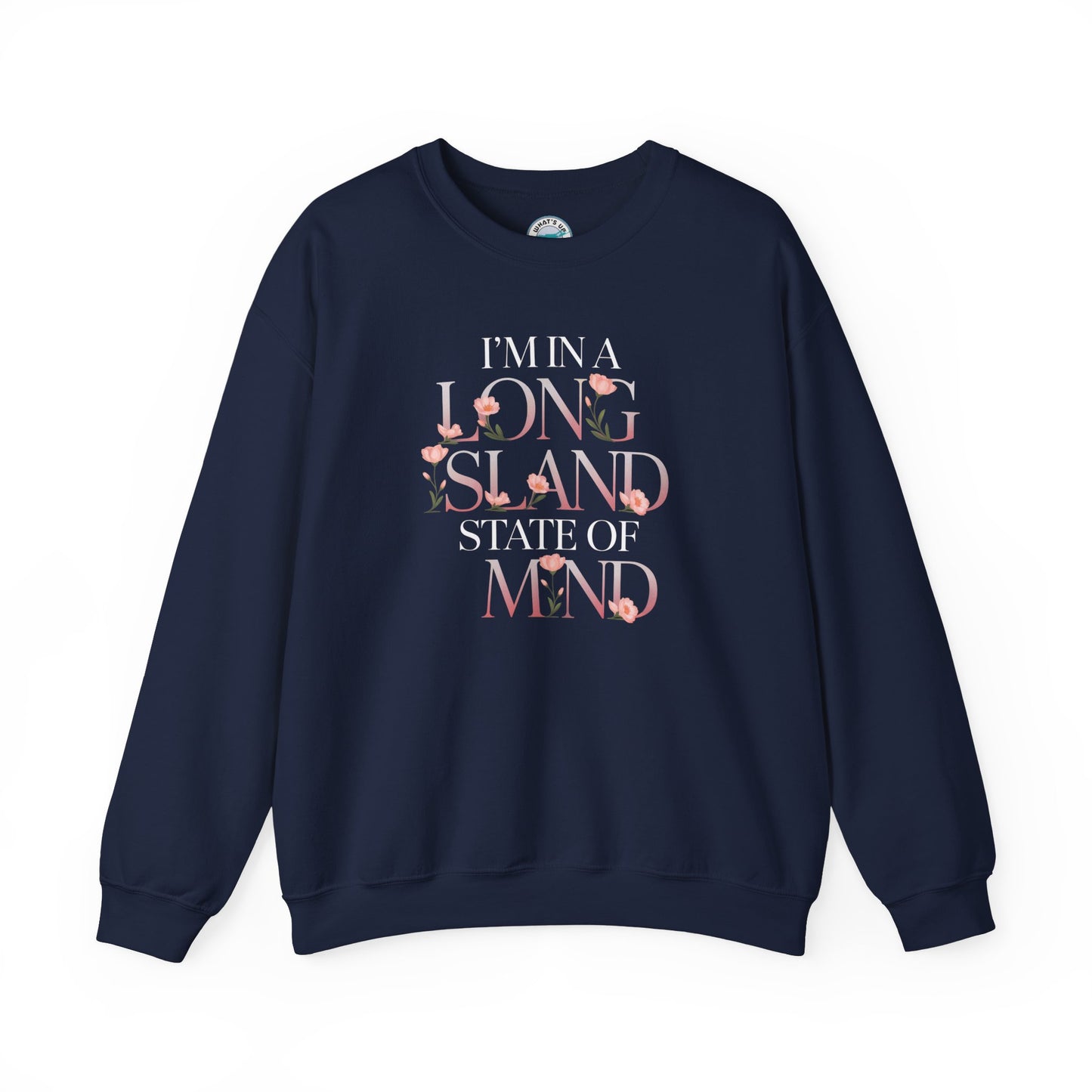 Long Island State of Mind - Floral Sweatshirt | Unisex Heavy Blend Crewneck