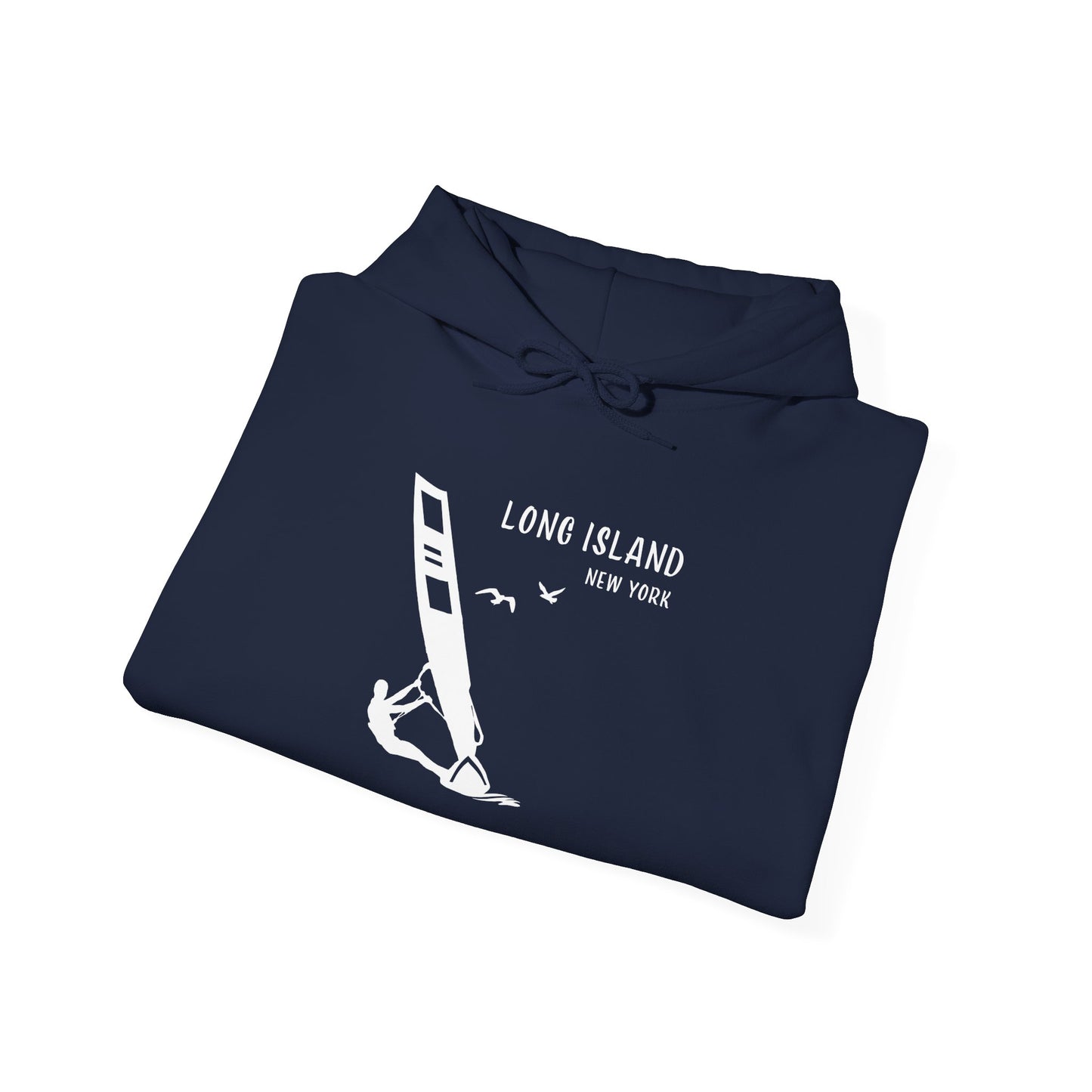 Long Island Wind Surfer Graphic Hoodie - Unisex Heavy Blend™