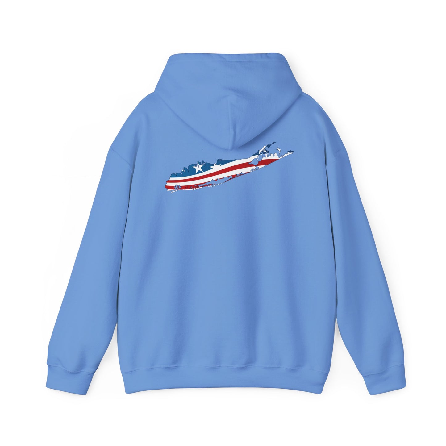 USA Long Island Flag Hooded Sweatshirt - Unisex Heavy Blend™