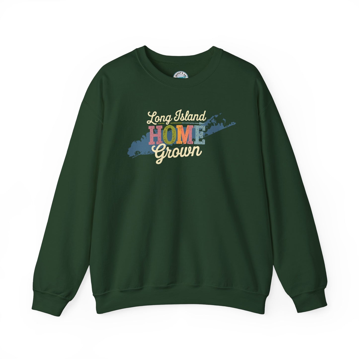 Long Island Home Grown - Rustic Style Unisex Sweatshirt - Cozy & Stylish Gift for Locals