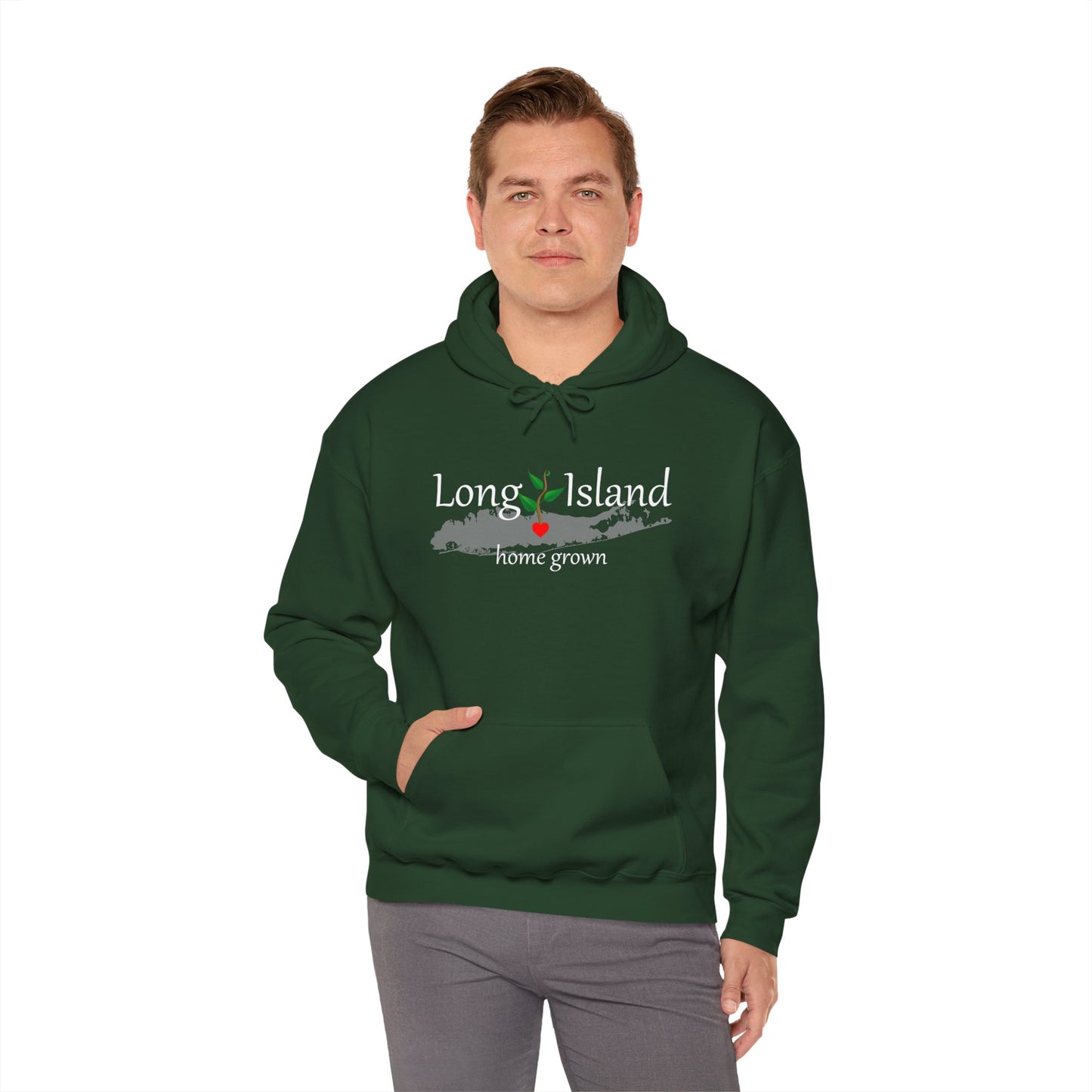 Long Island Home Grown Hoodie - Unisex Heavy Blend