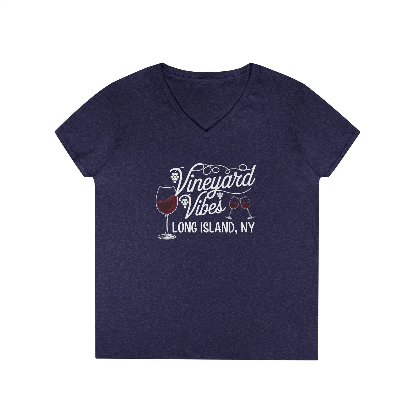 Vineyard Vibes Ladies' V-Neck T-Shirt