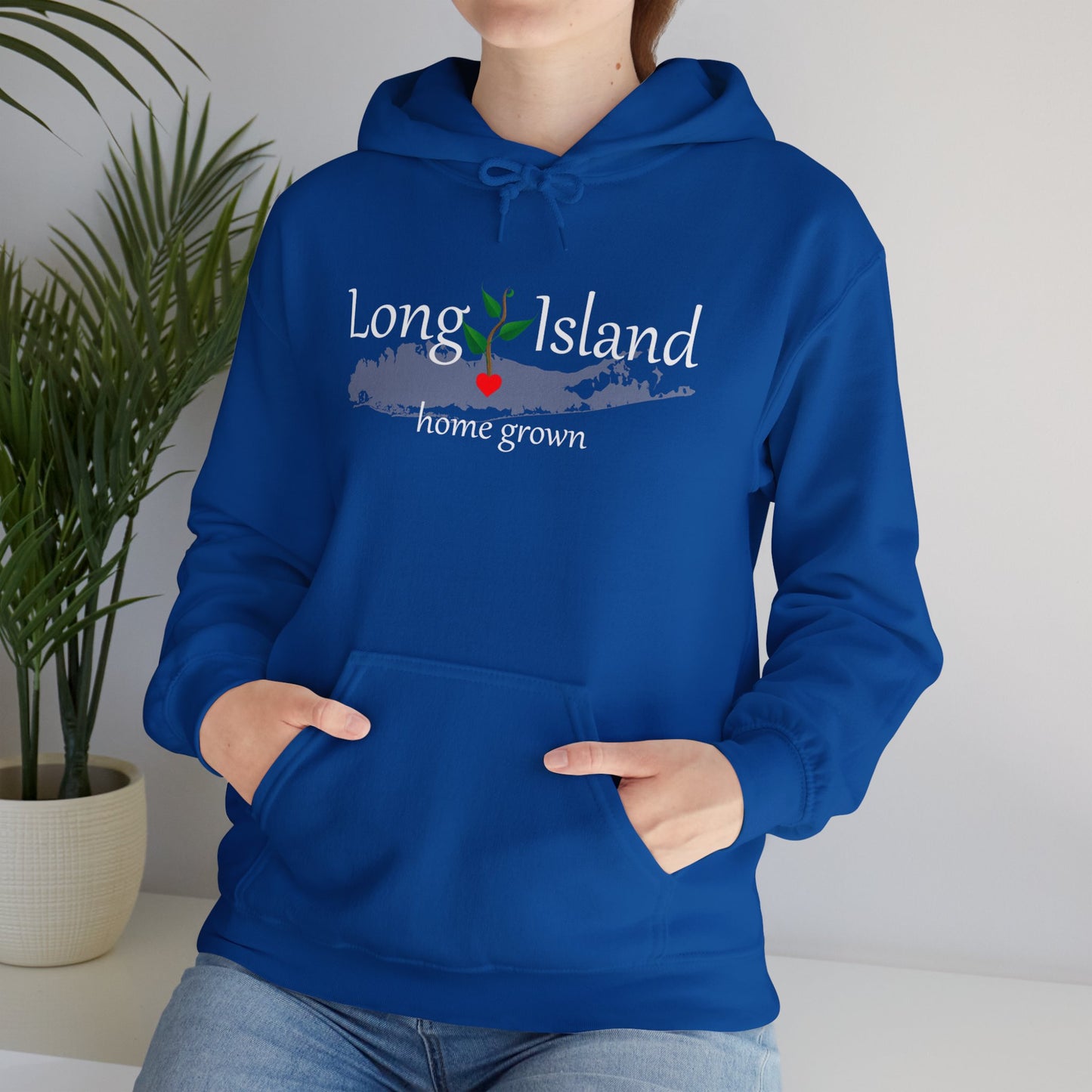 Long Island Home Grown Hoodie - Unisex Heavy Blend